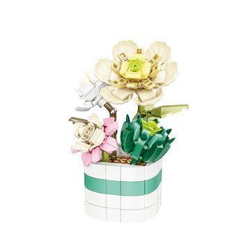 Конструктор Квіти в горщику Півонії Floral Fragrance 329 деталей 38651 фото