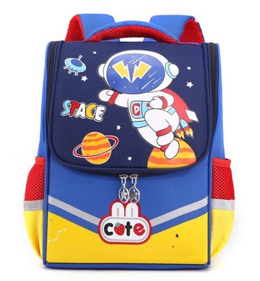 Дитячий рюкзак для школи та подорожей Космонавт Синій 32510 фото