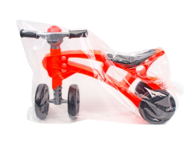 Дитяча каталка Толокар Ролоцикл Мотоцикл чотириколісний Technok Toys Червоний 42866 фото