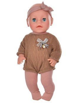 Интерактивный пупс для девочек с переноской и аксессуарами Yale Baby 30 см Вид 2 36435 фото