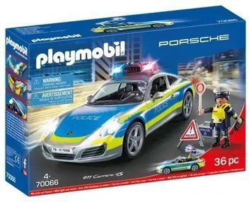 Конструктор Playmobil Полицейская машина Porsche 911 Carrera 4S 36 деталей 34831 фото