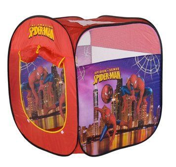 Дитячий намет Spider Man 74 х 74 х 82 см Червоний 37846 фото