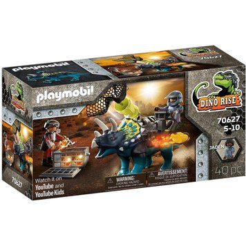 Конструктор Playmobil Dino rise Трицератопс: Битва легендарных камней 40 деталей 34881 фото