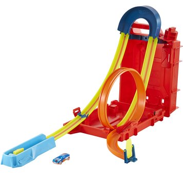 Детский трек Хот Вилс Hot Wheels Track builder Турботрюки 28861 фото