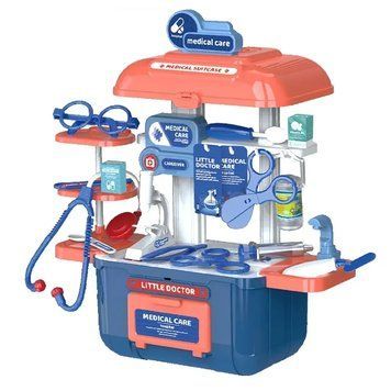 Набір лікаря у валізі Funny medical box 33 елементи 38692 фото