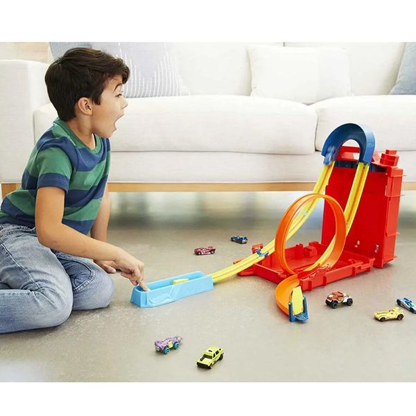 Детский трек Хот Вилс Hot Wheels Track builder Турботрюки 28861 фото