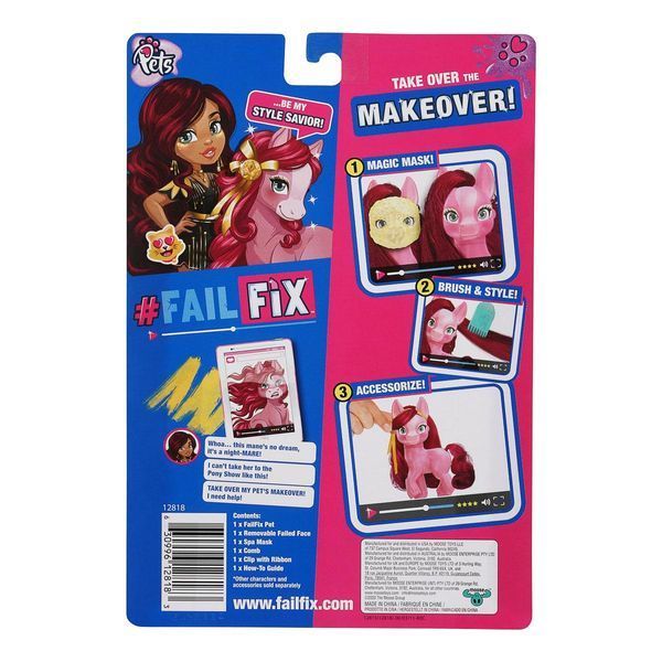 Игровой набор с питомцем Failfix Total makeover - Гламурный Пони 27495 фото