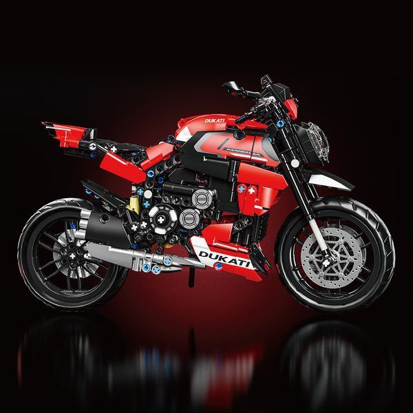 Конструктор Мотоцикл Спортбайк Ducati Panigaley 816 деталей 44273 фото