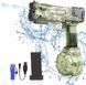 Водный пистолет электрический на аккумуляторе с прозрачным корпусом Water Gun Зеленый 40598 фото 7