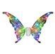 Детские светящиеся крылья Бабочки Феи с музыкой Flying Snow Spirit 50 см 39396 фото 1