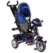 Триколісний велосипед з батьківською ручкою від 18 місяців Best Trike Синій 26349 фото 2