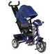 Триколісний велосипед з батьківською ручкою від 18 місяців Best Trike Синій 26349 фото 1