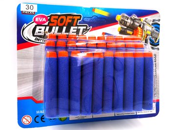 Мягкие пули для Нерфа Nerf Blaze Storm 30шт 3-2507 фото