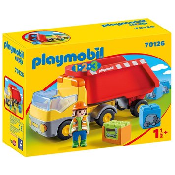 Конструктор Playmobil 1-2-3 Самоскид 34832 фото