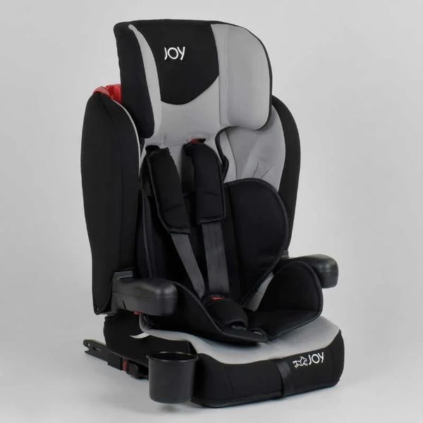 Детское Автокресло Универсальное JOY ISOFIX от 9-36 кг Черно-серое Вид 1 10785 фото