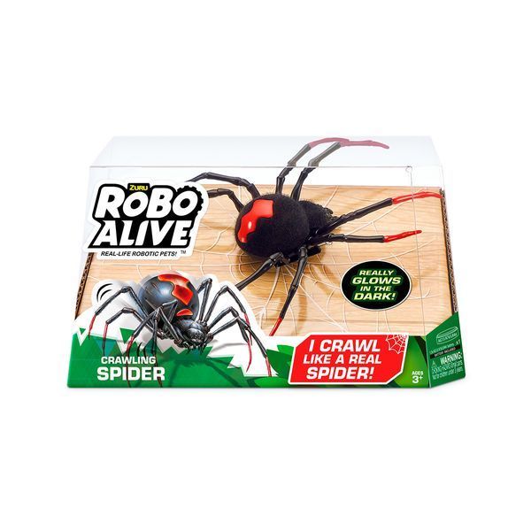 Інтерактивна іграшка Robo Alive S2 - Павук, бігає і світиться в темряві 27549 фото