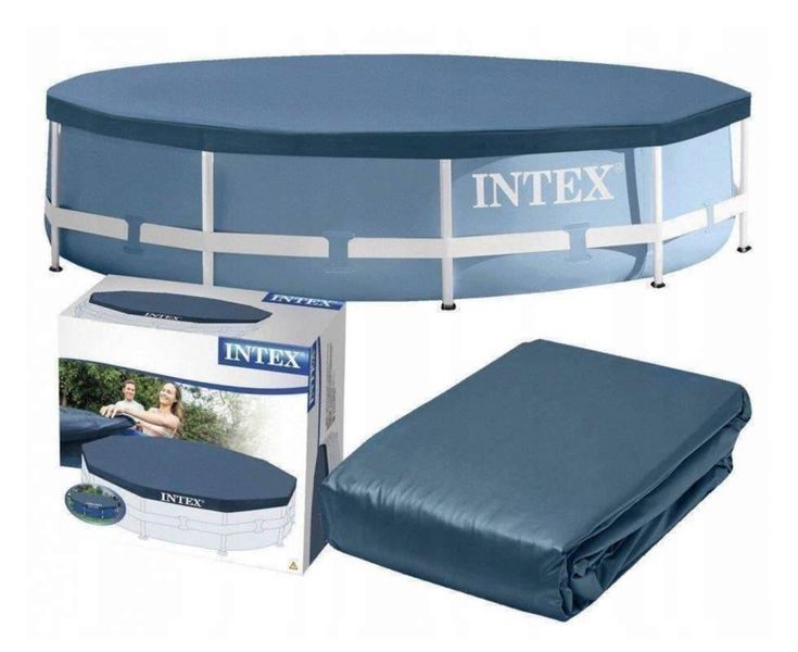 Тент для бассейна Intex Интекс каркасного диаметр 305 см Круглый 39896 фото