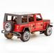 Дерев'яний конструктор 3d Джип Wrangler PuzzleOk 162 деталі 30330 фото 4