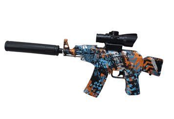 Игрушечный автомат на аккумуляторе Стреляет орбизами AK 47 Орбиган Orbeez gun 47 см 44575 фото