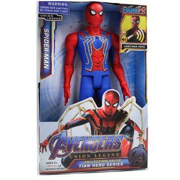 Фігурка герої Марвел (Avengers Месники) Людина Павук | SpiderMan 30 см зі звуком Marvel 2095 фото