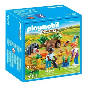 Конструктор Playmobil Country Вольєр з домашніми тваринами 37 деталей 34833 фото