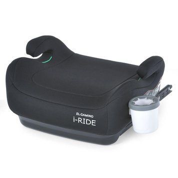 Бустер для детей автомобильный i-RIDE EL Camino 22-36 кг от 5 до 12 лет Система Isofix Black 43721 фото
