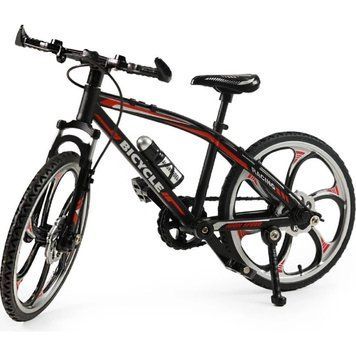 Фінгербайк Пальчиковий велосипед іграшка Fingerbike Чорний з червоним 44027 фото