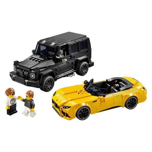 Конструктор Лего машини Mercedes-AMG G 63 і Mercedes-AMG SL 63 Lego Speed Champions 808 деталей (76924) 43525 фото