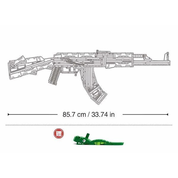 Конструктор зброя Автомат AK-47 Sluban Model Bricks 1281 деталь 44275 фото