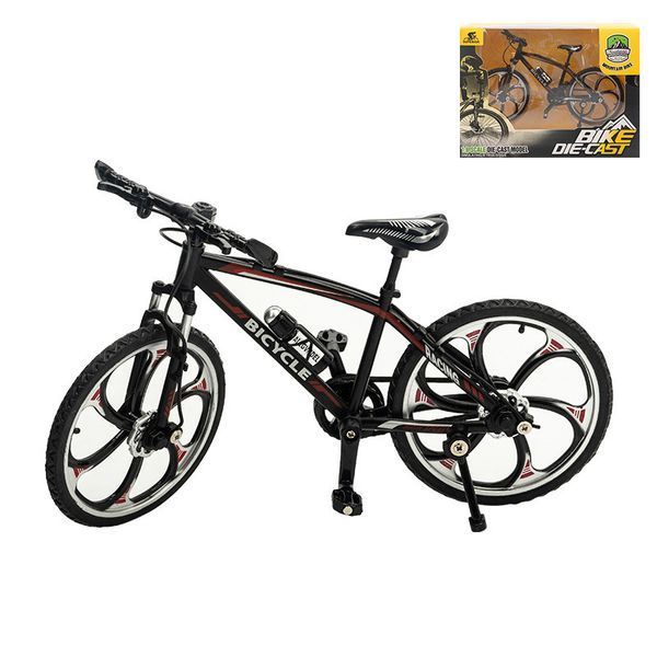 Фінгербайк Пальчиковий велосипед іграшка Fingerbike Чорний з червоним 44027 фото