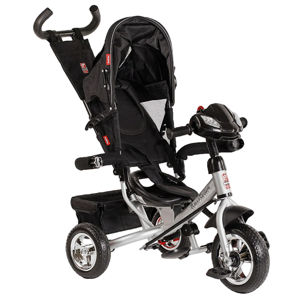 Триколісний велосипед з батьківською ручкою від 18 місяців Best Trike Чорний Вид 2 26351 фото