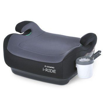 Бустер для детей автомобильный i-RIDE EL Camino 22-36 кг от 5 до 12 лет Система Isofix Stone Black 43722 фото