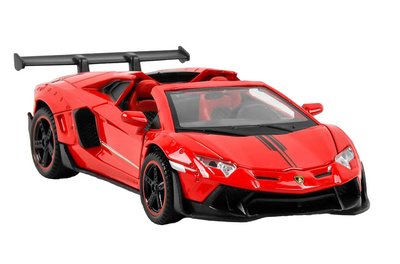 Машинка металева дитяча Lamborghini Aventador LP700 Auto Expert Червоний 27041 фото