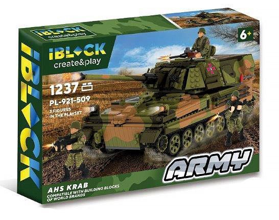 Конструктор військовий AHS Krab IBLOCK Армія 1237 деталей (PL-921-509) 34070 фото