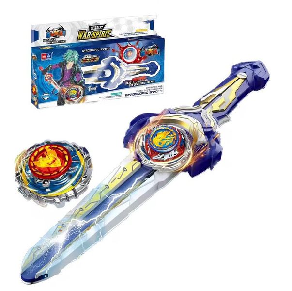 Набір Бейблейд Beyblade Комплект Дзига Меч-запускач Синій 35784 фото