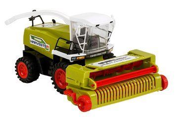 Игрушечный комбайн с подвижными деталями Farm Exploiter инерционный 31286 фото