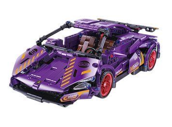 Конструктор Машина Гоночна Ламборджіні Lamborghini 470 деталей Фіолетовий 36949 фото