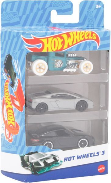Набор машинок Хот Вилс Hot Wheels 3 шт. в ассортименте 28858 фото