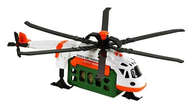 Іграшковий транспортувальний вертоліт на батарейках Animal Rescue Білий 32353 фото