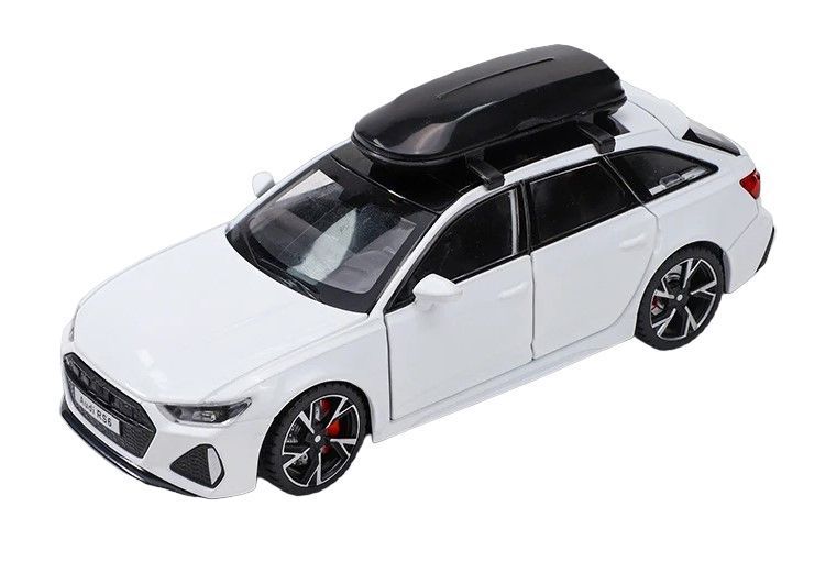 Машинка металева дитяча Audi RS6 Quattro Auto Expert Білий 32312 фото