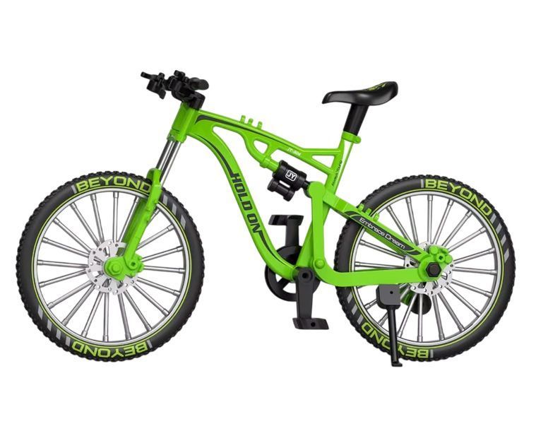 Фінгербайк Пальчиковий велосипед іграшка Fingerbike Зелений 44023 фото