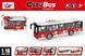Детская инерционная игрушка автобус с подсветкой и звуковыми эффектами City Bus Красный 44127 фото 10