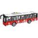 Детская инерционная игрушка автобус с подсветкой и звуковыми эффектами City Bus Красный 44127 фото 1