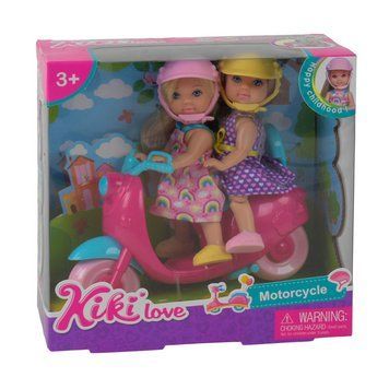 Набір ляльок на мопеді Kiki love 31514 фото