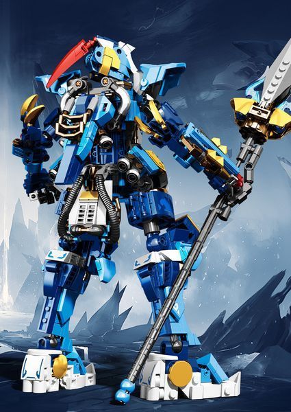Конструктор Робот Mecha of steel&nbsp;Генерал тигр Чжао Юн 839 деталі 42196 фото