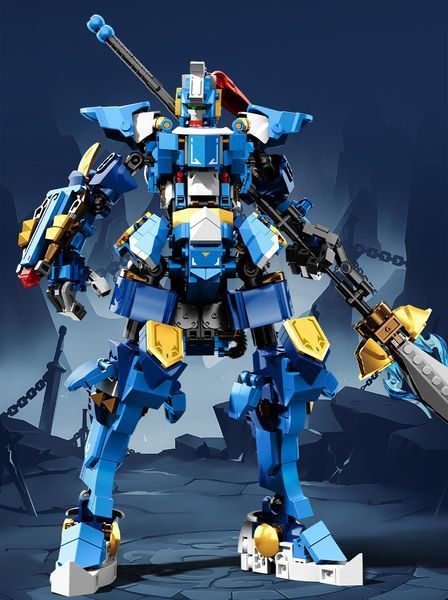 Конструктор Робот Mecha of steel&nbsp;Генерал тигр Чжао Юн 839 деталі 42196 фото