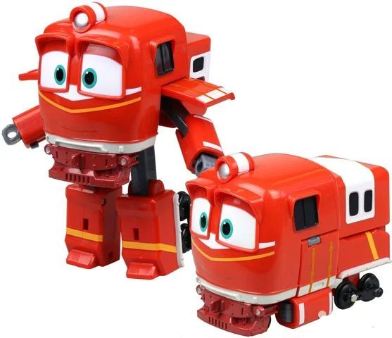 Игровой набор Роботы Поезда (Кей Альф Дак Селли) Игрушки Robot Trains Transforming 5005 фото