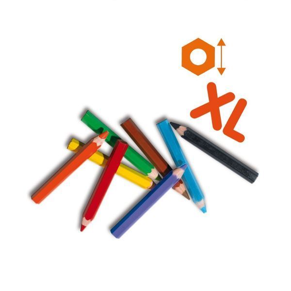 Набір Воскових Кольорових Олівців - Веселка (8 Кольорів) 27371 фото