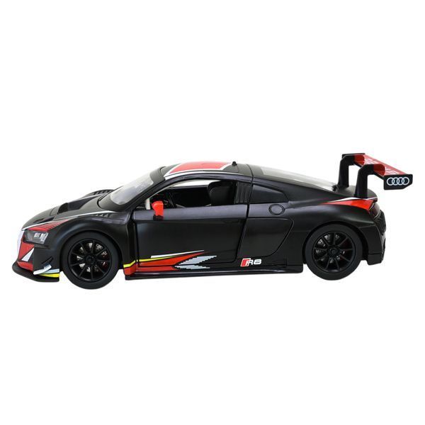 Металлическая машинка Audi R8 LMS с подсветкой и звуковыми эффектами Автопром Sport Черный 41949 фото