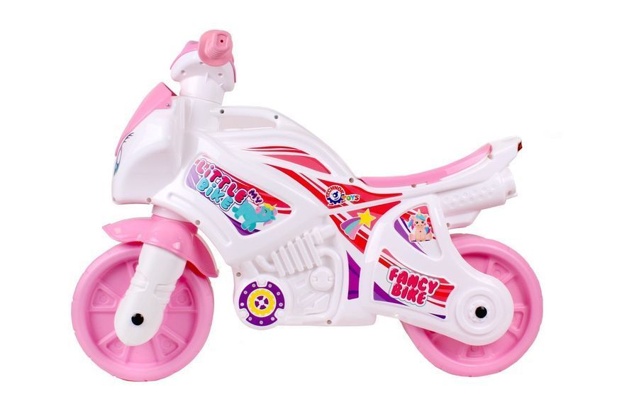 Каталка Толокар Мотоцикл Technok Toys Рожевий 39151 фото